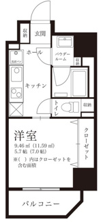【間取り】 | eins kuramae | ☆間取り☆
