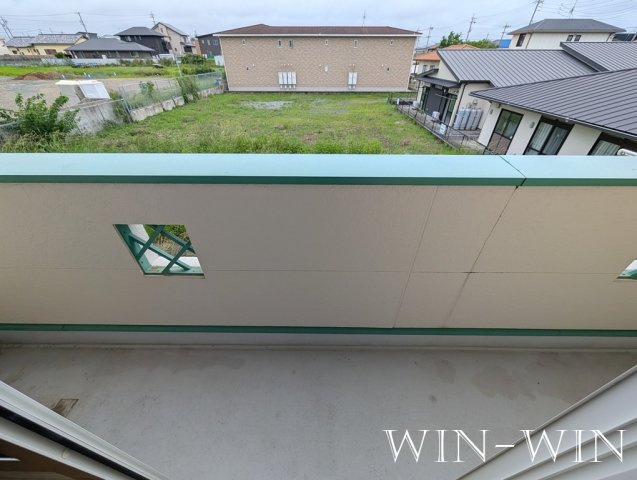 パークイーストのバルコニー