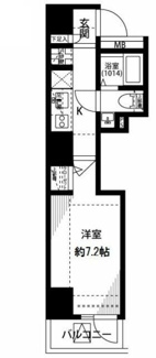 【間取り】 | プレール・ドゥーク錦糸町Ⅲ | 間取りです。