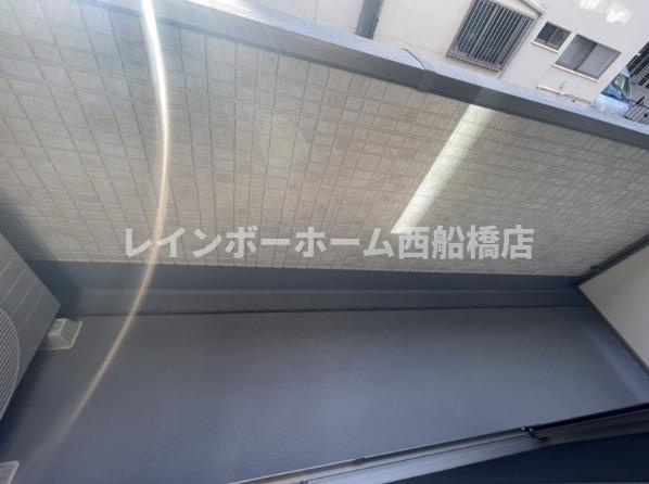 ミリア北習志野のバルコニー