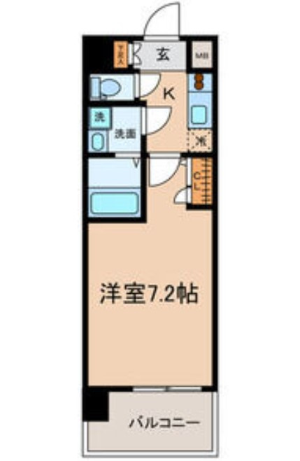 UURコート名古屋名駅の間取り