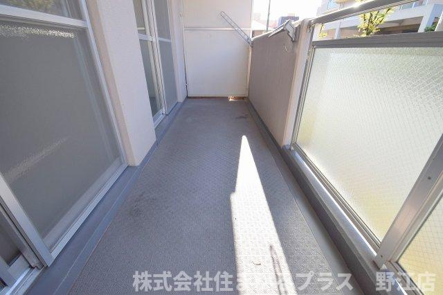 アモール永田のバルコニー