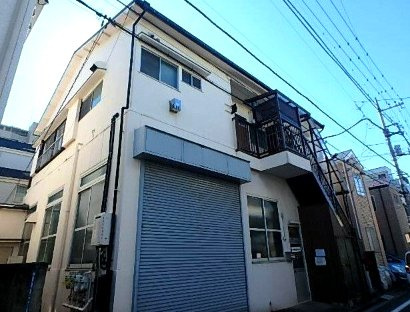 板橋区新河岸１丁目のアパートの外観