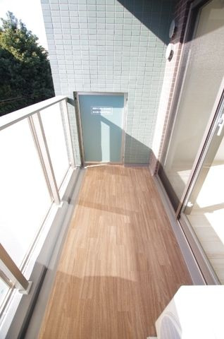 ブライズ蒲田EASTのバルコニー
