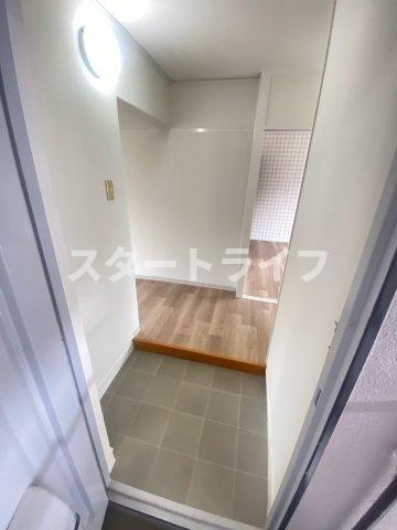 大阪市淀川区加島４丁目の賃貸マンションの玄関