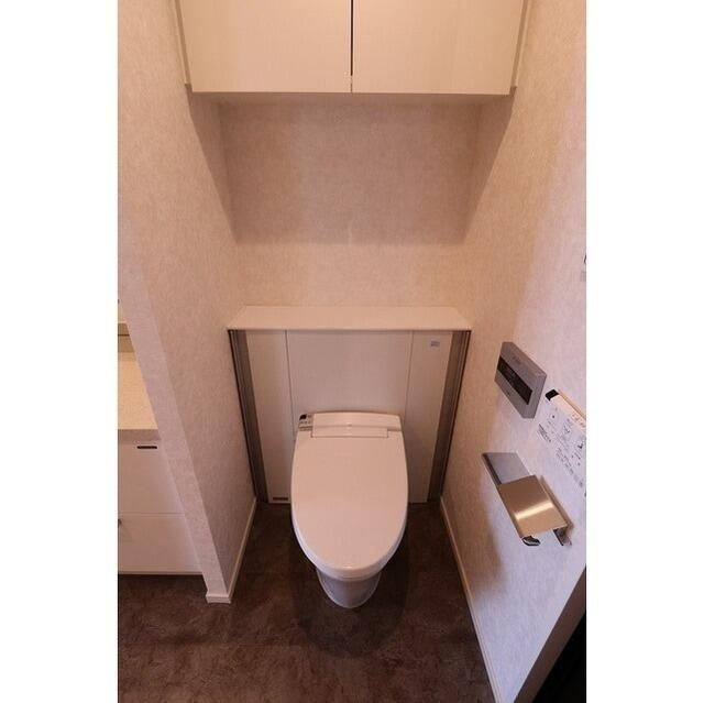 ルフォンプログレ渋谷ヒルトップのトイレ|落ち着いた色調のトイレです