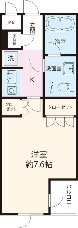 ステラコート行徳の間取り