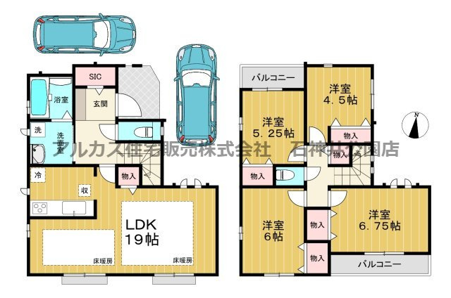 練馬区大泉町５丁目　新築一戸建　西武池袋線　大泉学園