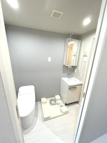 世田谷区上馬５丁目の賃貸マンションの洗面所