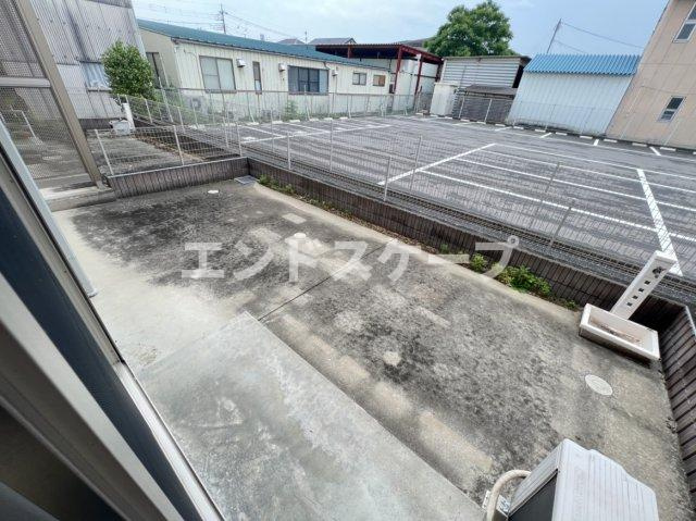プリムヴェール上並榎　Aのバルコニー|高崎、前橋のお部屋探しはエンドスケープまで！お客様の理想お聞かせ下さい♪