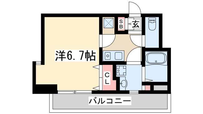 【間取り】 | Uレジデンス新大阪