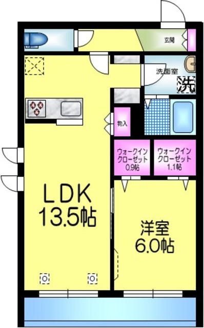 ｖｉｓｓｌａ　ビスラの間取り|★ダブルウォークインクローゼットあり★