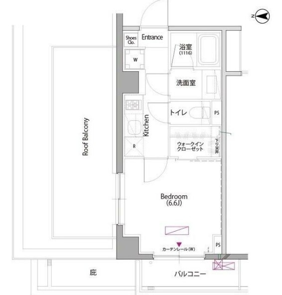 ラティエラ大森の間取り