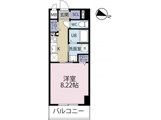 【間取り】 | ビューテラス大道（Ｌ） | ビューテラス大道（Ｌ）★那覇市大道エリア