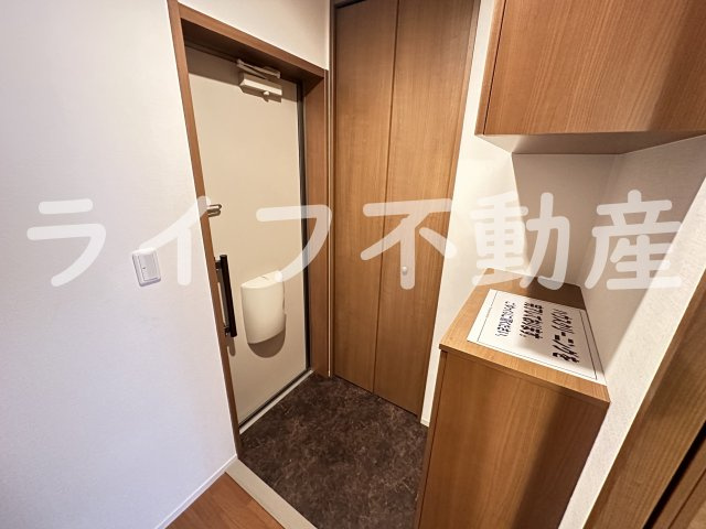 べイサージュN  A棟の玄関