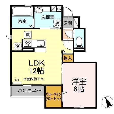 【間取り】 | パレス・ポルテボヌール