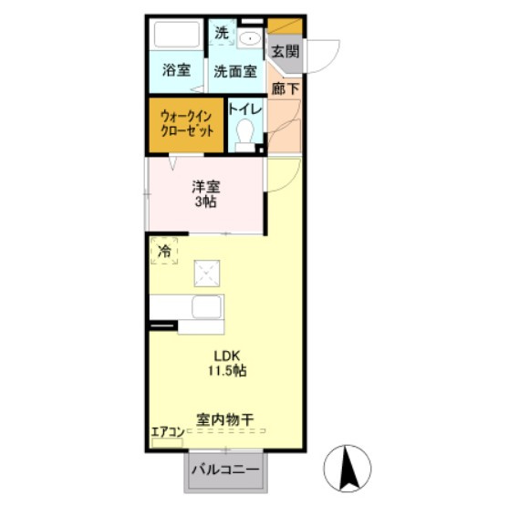 サンクテュエールⅡの間取り