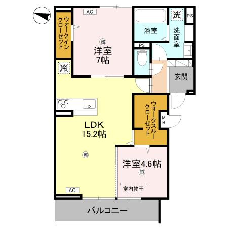 【間取り】 | トリシアノーステラス