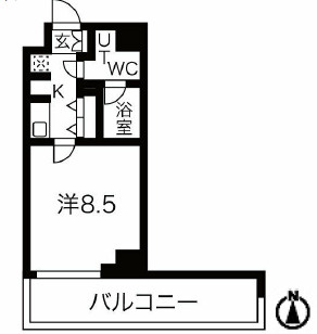 アイルイムーブル西大島の間取り