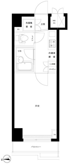 【間取り】 | ルーブル大森八番館
