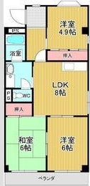 レジデンス鈴木の間取り
