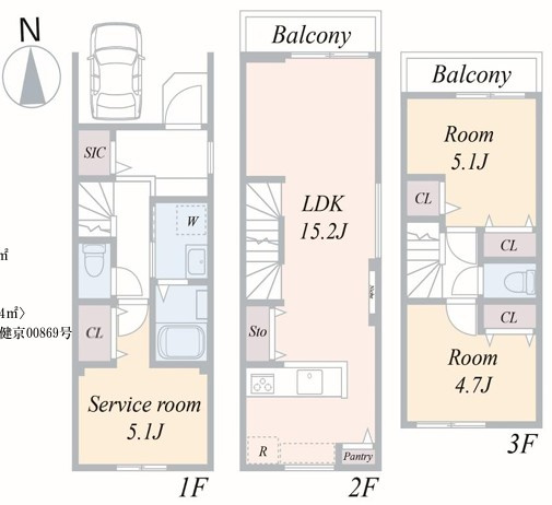 【間取り】 | S41281-B号地錦林