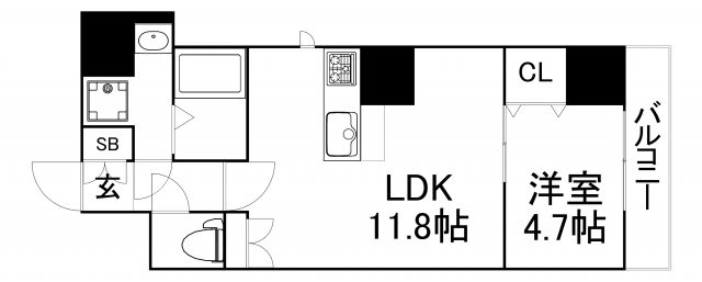 【間取り】 | リデア大手前