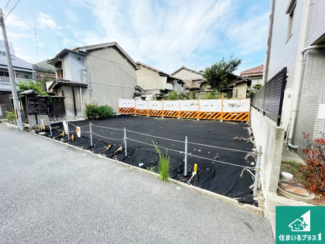 尼崎市東難波町　第4期　新築一戸建ての外観|現在建築中！落ち着いた街並みで新生活を始めることが出来そう！周辺の物件も併せてご紹介させて頂きます！