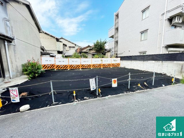尼崎市東難波町　第4期　新築一戸建ての外観|現在建築中！落ち着いた街並みで新生活を始めることが出来そう！周辺の物件も併せてご紹介させて頂きます！