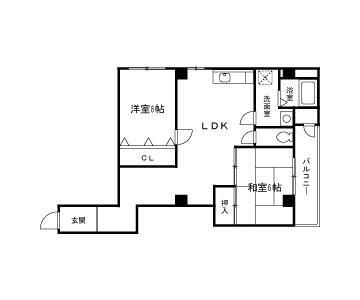 ガーデンコート山之内の間取り