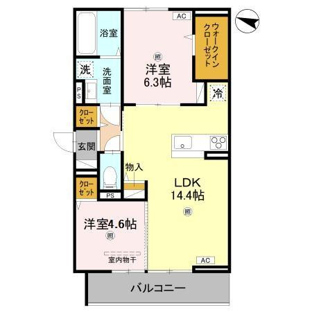 【間取り】 | トリシアノーステラス