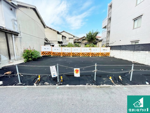 ■尼崎市東難波町　第4期　新築一戸建ての外観|現在の進捗状況です！順調に作業進行中、完成が待ち遠しいです！詳細の間取り等、お気軽にお問い合わせください！