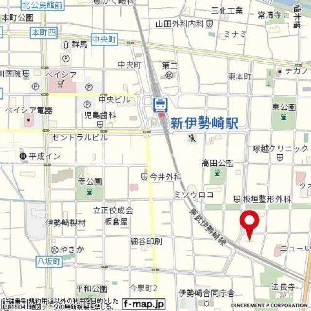 エクセレントCの地図|高崎、前橋のお部屋探しはエンドスケープまで！お客様の理想お聞かせ下さい♪