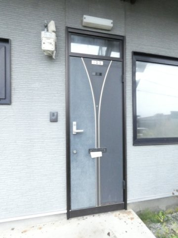 小鳥の森ハイツの玄関