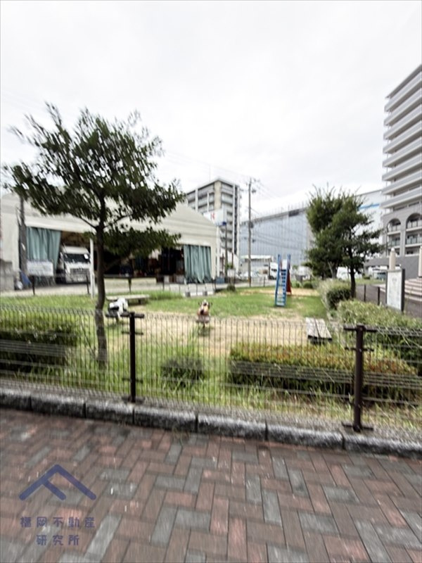 JGMベリテュード箱崎公園セカンドステージの庭