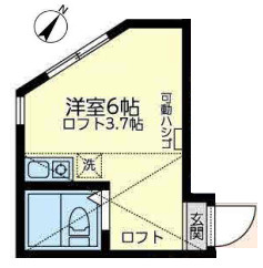 【間取り】 | ユナイト井土ヶ谷ジャックマロニー