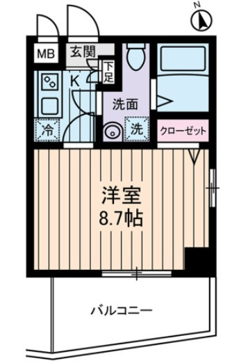 フェニックスⅡ・アムス亀戸の間取り