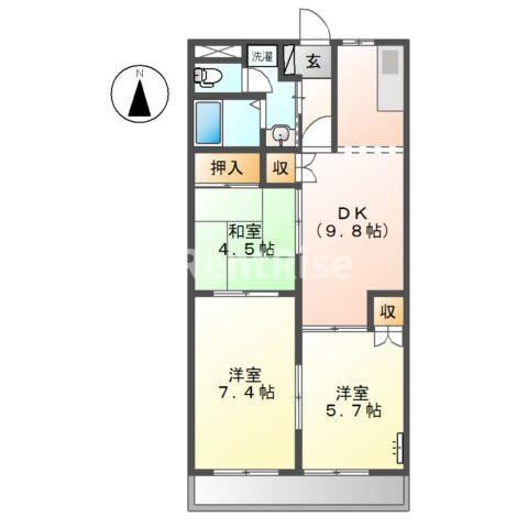 フォーシーズンの間取り