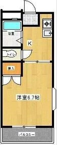 プラザコレージュの間取り
