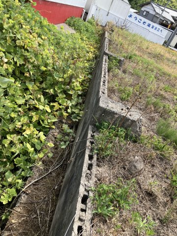 湯梨浜町長和田土地の外観
