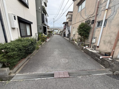【前面道路含む現地写真】 | 【プレイワーク箕土路町3丁目・中古戸建】八木北小・駐車1台可 | 前面道路含む現地写真です