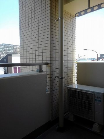 ウイング横須賀のバルコニー|バルコニー付きです