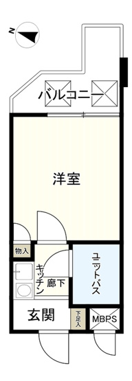 【間取り】 | ライオンズマンション西八王子第参(ライオンズマンションニシハチオウジダイサン)