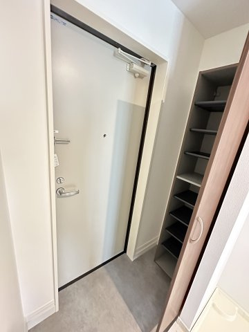 ベイルームY12の玄関|毎日通る玄関はこちらです