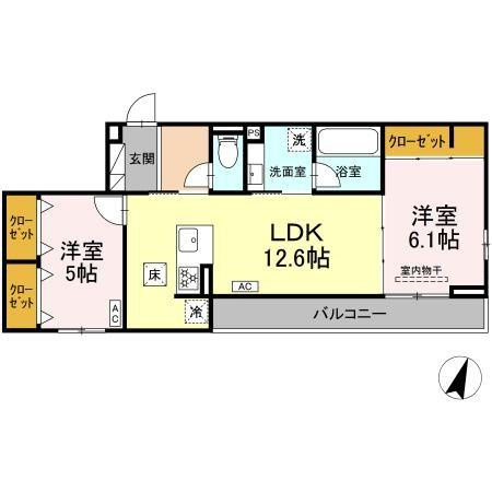 【間取り】 | D-avance北側