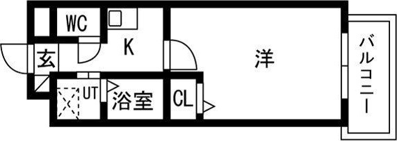 セントラルハイツ茜山の間取り