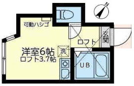 ユナイト井土ヶ谷ジャックマロニーの間取り