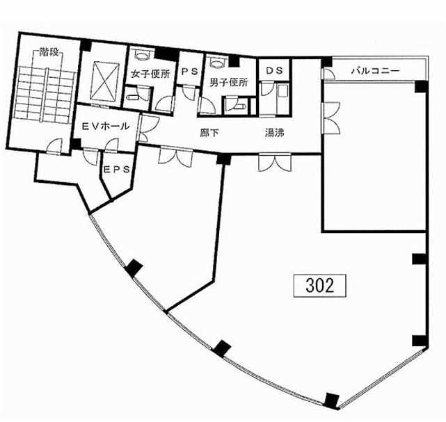 メロード吹田二番館の間取り