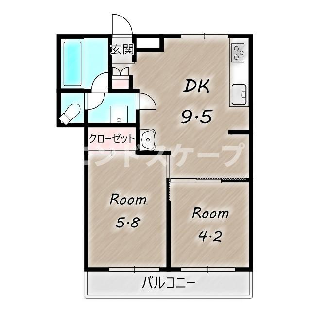 桜が丘ハイツの間取り|高崎、前橋のお部屋探しはエンドスケープまで！お客様の理想お聞かせ下さい♪