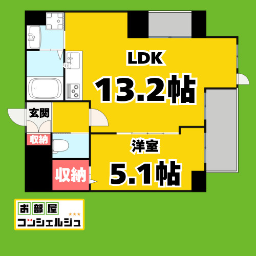 パークレジデンス名駅北の間取り